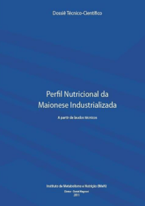 Perfil Nutricional da Maionese Industrializada