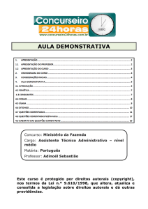 Aula Inaugural - Concurseiro 24 Horas