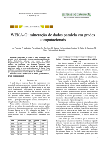 WEKA-G: mineração de dados paralela em grades computacionais