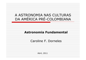 a astronomia nas culturas da américa pré-colombiana - if