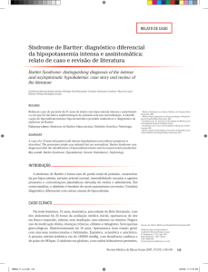 Síndrome de Bartter: diagnóstico diferencial da hipopotassemia