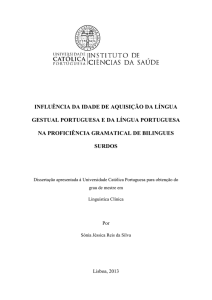 dissertação_sónia silva - Universidade Católica Portuguesa