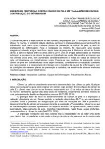 medidas de prevenção contra câncer de pele em trabalhadores