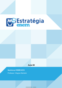Química p/ ENEM 2016 - Estratégia Concursos