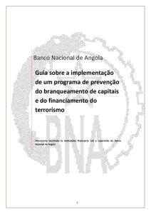 Guia sobre a implementação de um programa de prevenção