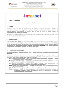Ficha teorica internet - TIC