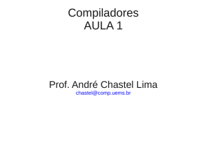 Compiladores AULA 1