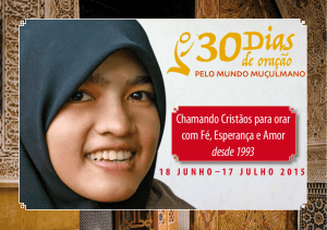 30 Dias de Oração pelo Mundo Muçulmano