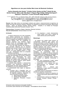 Algoritmos em Java para Análise Não-Linear de