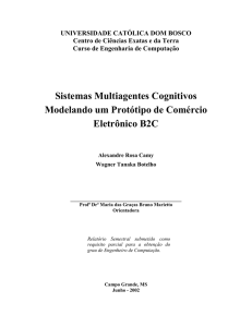 Sistemas Multiagentes Cognitivos Modelando um