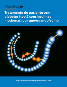 Tratamento do paciente com diabetes tipo 2 com insulinas modernas