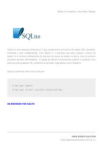 SQLite 3 no Ubuntu / Linux Mint / Debian OPEN SOURCE