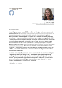 Maria José Borrego - Instituto Nacional de Saúde Dr. Ricardo Jorge