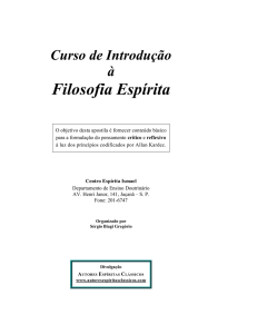 Filosofia Espírita - Autores Espíritas Clássicos