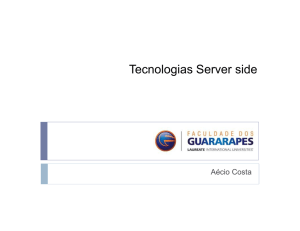 Tecnologias Server side