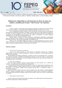 Influência da religiosidade no enfrentamento do câncer de mama