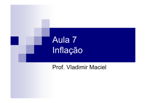 Aula 7 Inflação