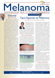 Tipos Especiais de Melanoma Editorial