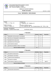 Grade Curricular