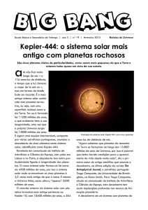 Kepler-444: o sistema solar mais antigo com planetas rochosos