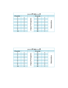 Língua Portuguesa M atem ática Língua Portuguesa M atem ática