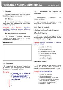 FISIOLOGIA ANIMAL COMPARADA