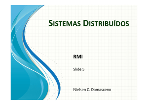 SISTEMAS DISTRIBUÍDOS