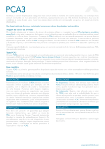 Teste PCA3 Triagem de câncer de próstata Base