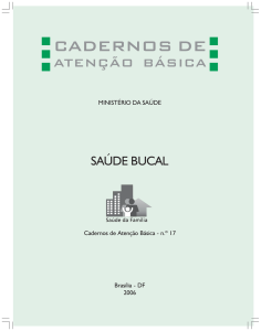 Caderno de Saude Bucal - Portal FOP