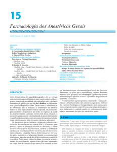 Farmacologia dos Anestésicos Gerais