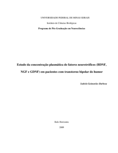 BDNF, NGF e GDNF - Biblioteca Digital de Teses e Dissertações da