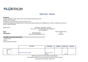 Order Form_Furniture