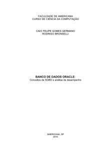 banco de dados oracle