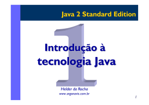 Conceitos básicos e plataforma Java