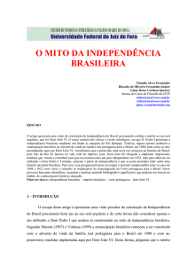 o mito da independência brasileira