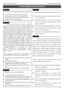 Caderno de questões - Tipo I - Cargo 23: Médico