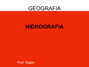 GEOGRAFIA HIDROGRAFIA