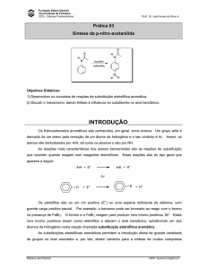 Prática 03 Síntese da p-nitro-acetanilida