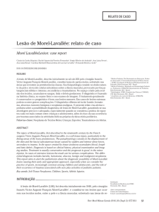 Lesão de Morel-Lavallée: relato de caso