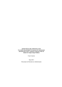 Um estudo das principais ferramentas de comunicação