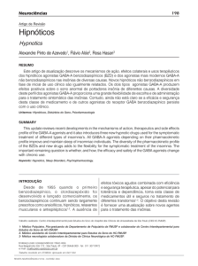 Hipnóticos - Revista Neurociências