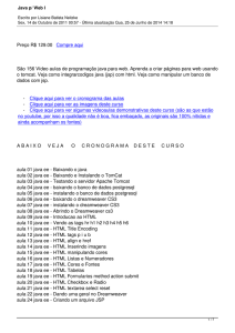 Java p/ Web I - Informaticon