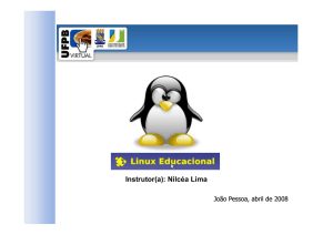 Apresentação de Slides - Curso de Linux da