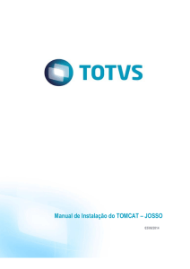 Manual de Instalação do TOMCAT – JOSSO - TDN