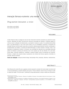 Drug-nutrient interaction: a review