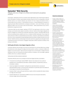 Symantec™ Web Security