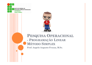 BSI10-PesquisaOperacional-Aula003 Programacao Linear