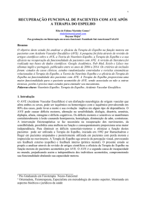 Modelo para a formatação dos artigos a serem