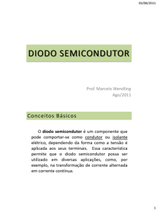 Diodo Semicondutor.
