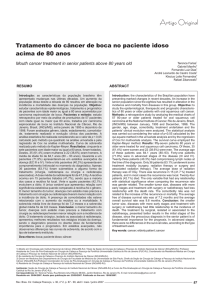 Artigo Original - Sociedade Brasileira de Cirurgia de Cabeça e